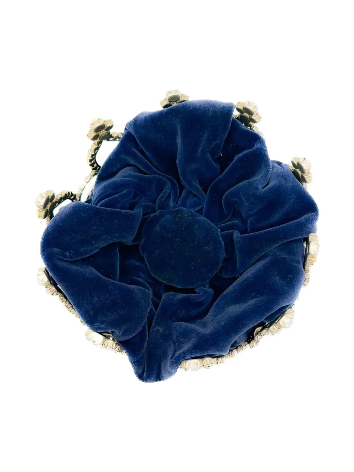 Jennifer Gibson Jewellery 1950s Paste Velvet Crown - Silver - 画像3