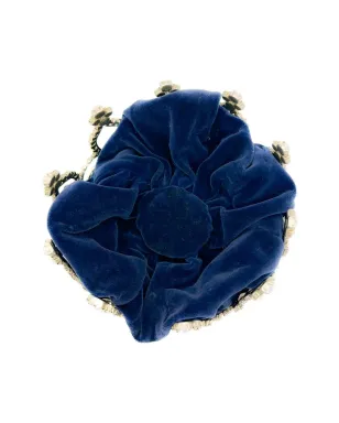 Jennifer Gibson Jewellery 1950s Paste Velvet Crown - Silver - サムネイル3