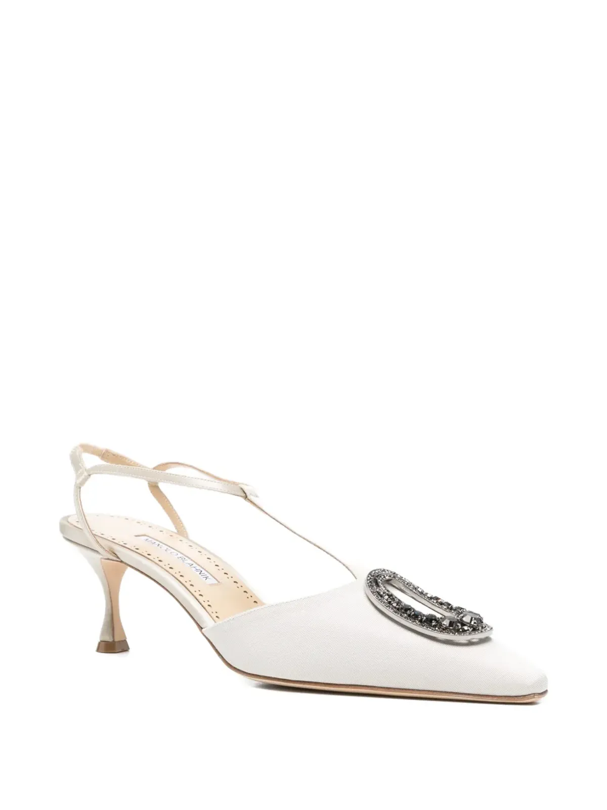 Manolo Blahnik タカル エンベリッシュド サンダル - 画像2