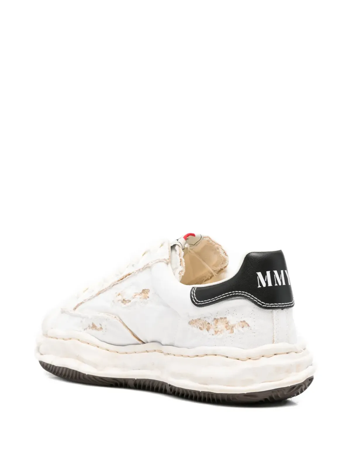 Maison MIHARA YASUHIRO リップエフェクト レースアップスニーカー - 画像3