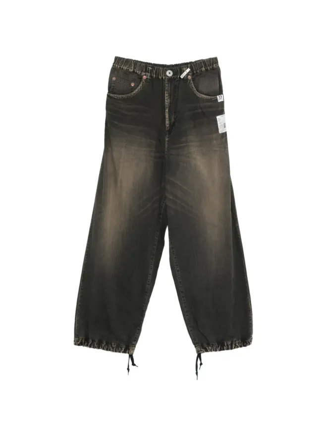 Maison MIHARA YASUHIRO Maison MIHARA YASUHIRO ドローストリングライトワイドジーンズの商品画像