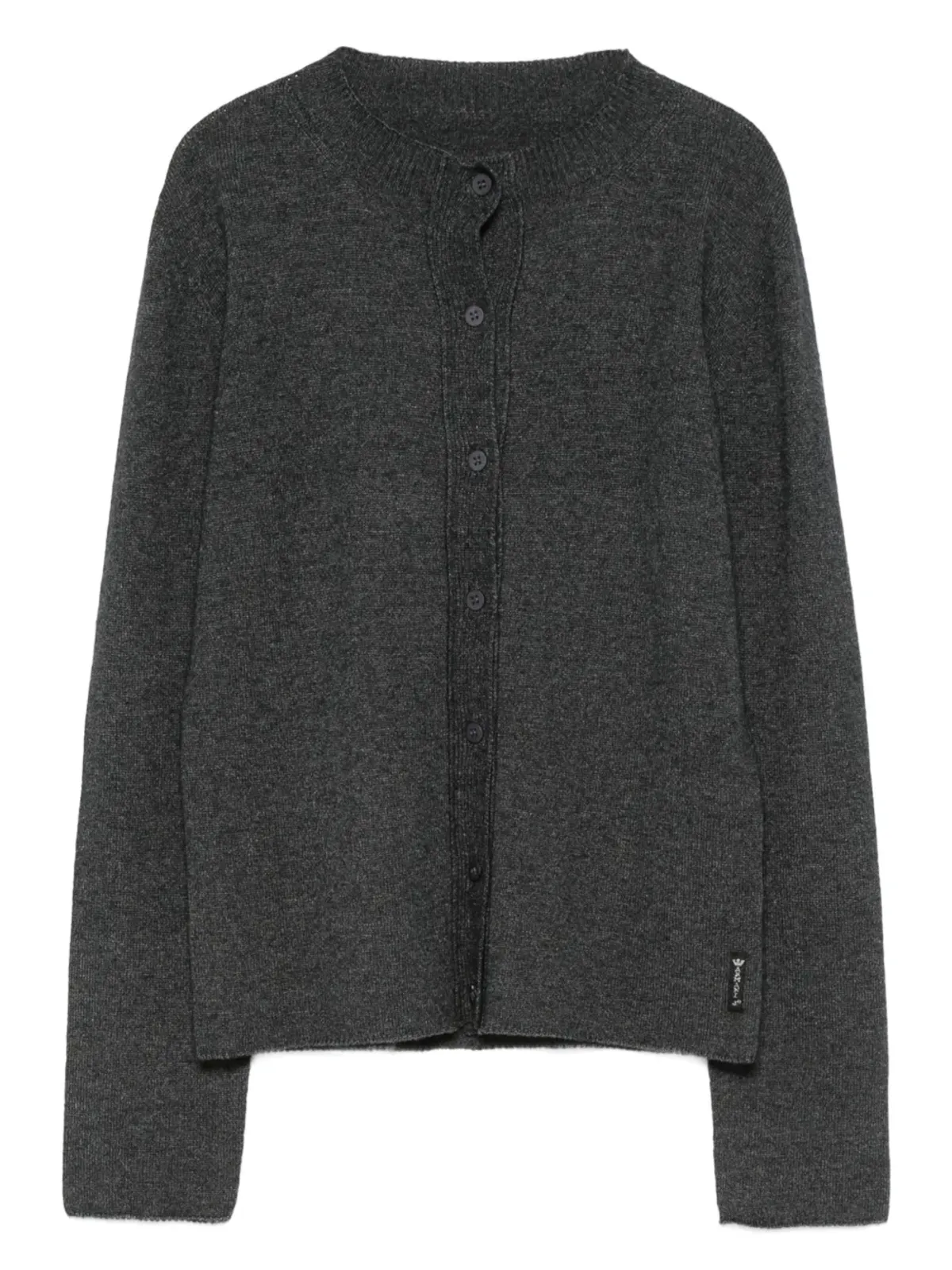 Giorgio Armani Pre-Owned 1990年代 ボタンフロント カーディガン - グレー - 画像1
