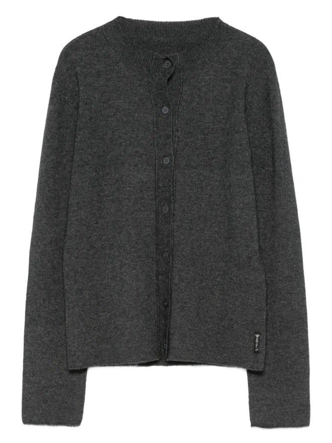 Giorgio Armani Pre-Owned Giorgio Armani Pre-Owned 1990年代 ボタンフロント カーディガン - グレーの商品画像