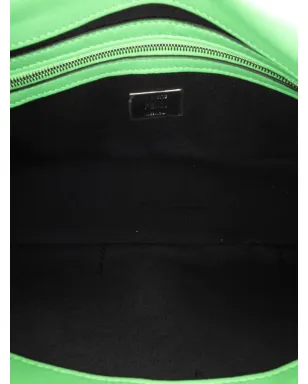 Fendi Pre-Owned Zucca エンボス加工・ステッチ入り レザー バゲットサッチェル - グリーン - サムネイル5