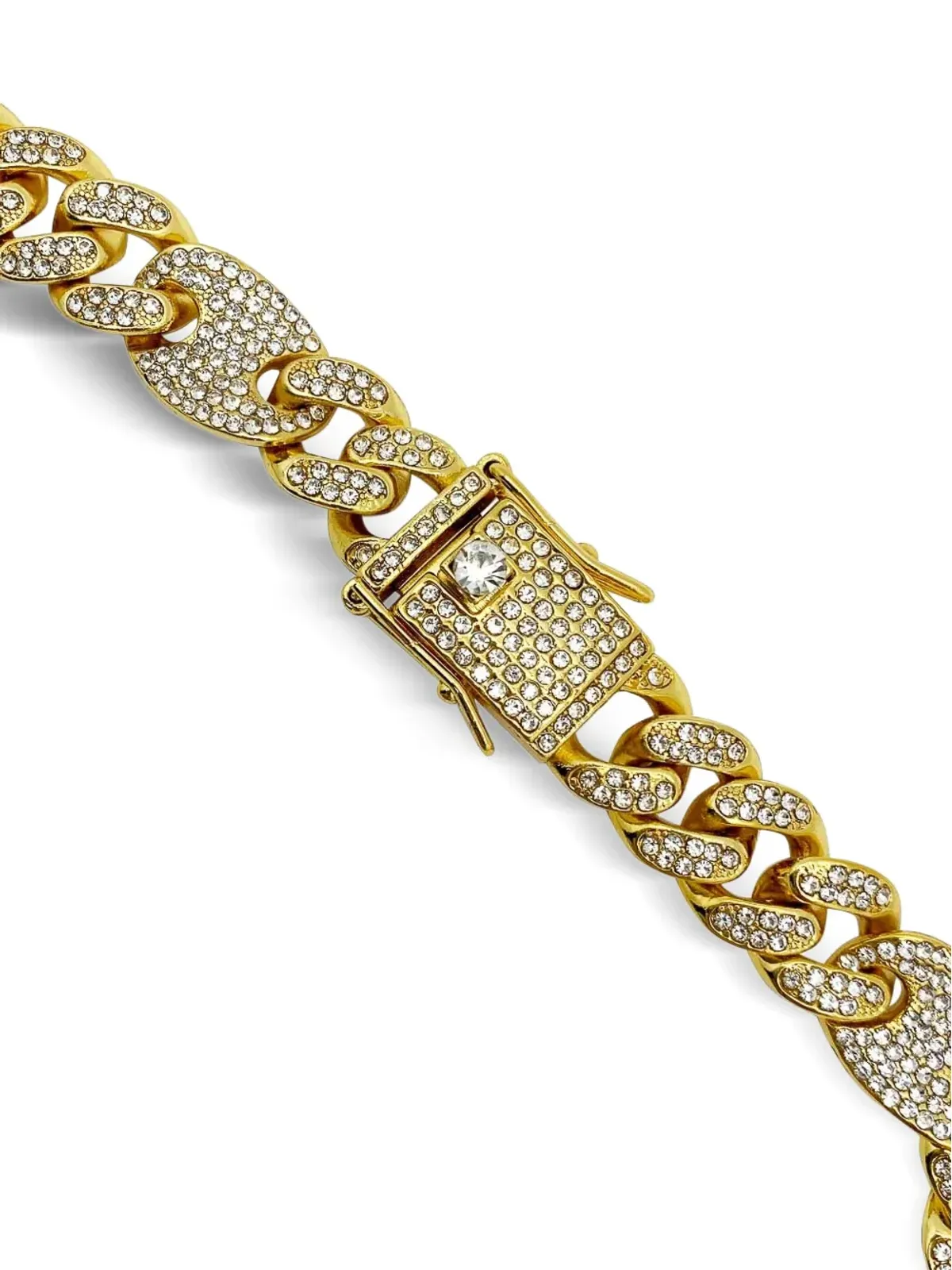 Jennifer Gibson Jewellery 2000年代 クリスタル付きチェーンネックレス - 画像4