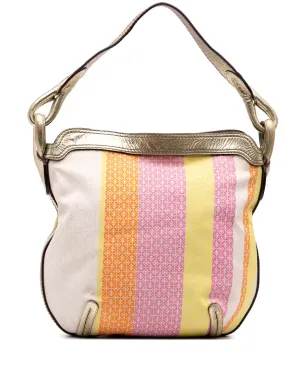 Loewe Pre-Owned アナグラム キャンバス ニュー・ロード ショルダーバッグ - サムネイル1