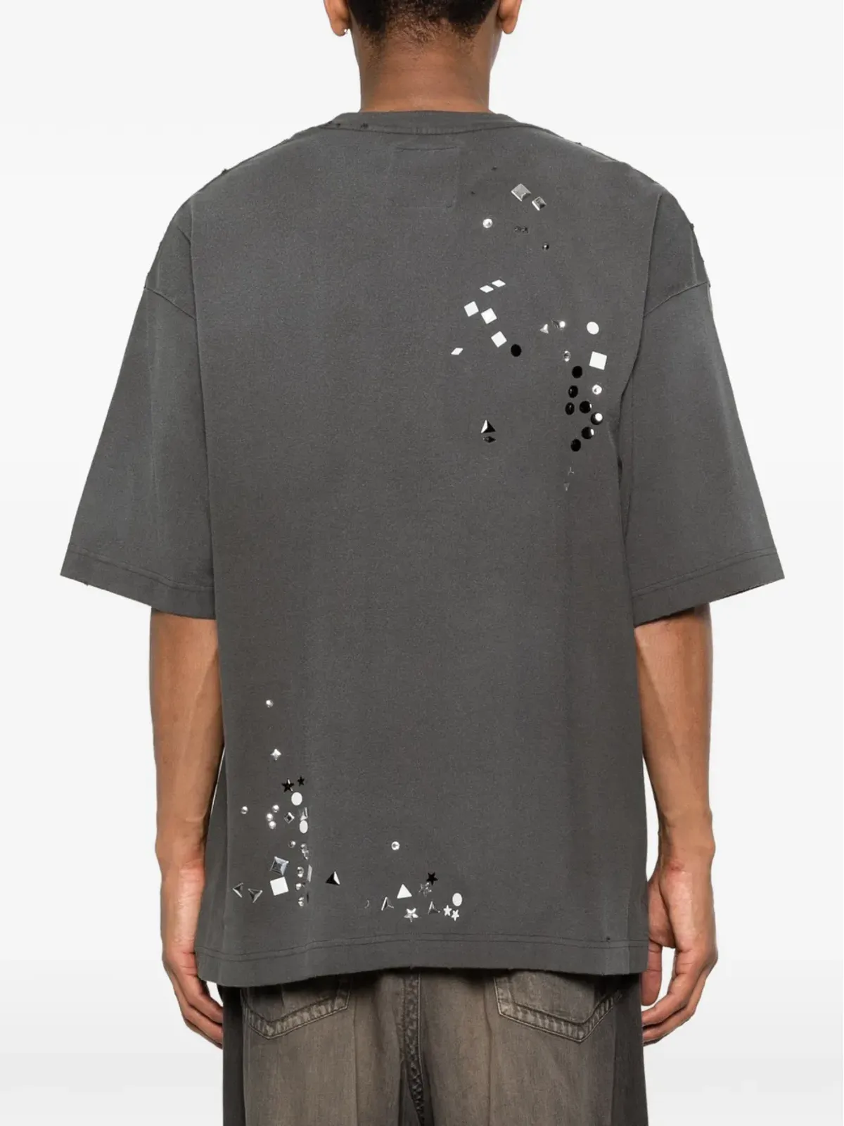 Maison MIHARA YASUHIRO ステッカー装飾 Tシャツ - 画像4