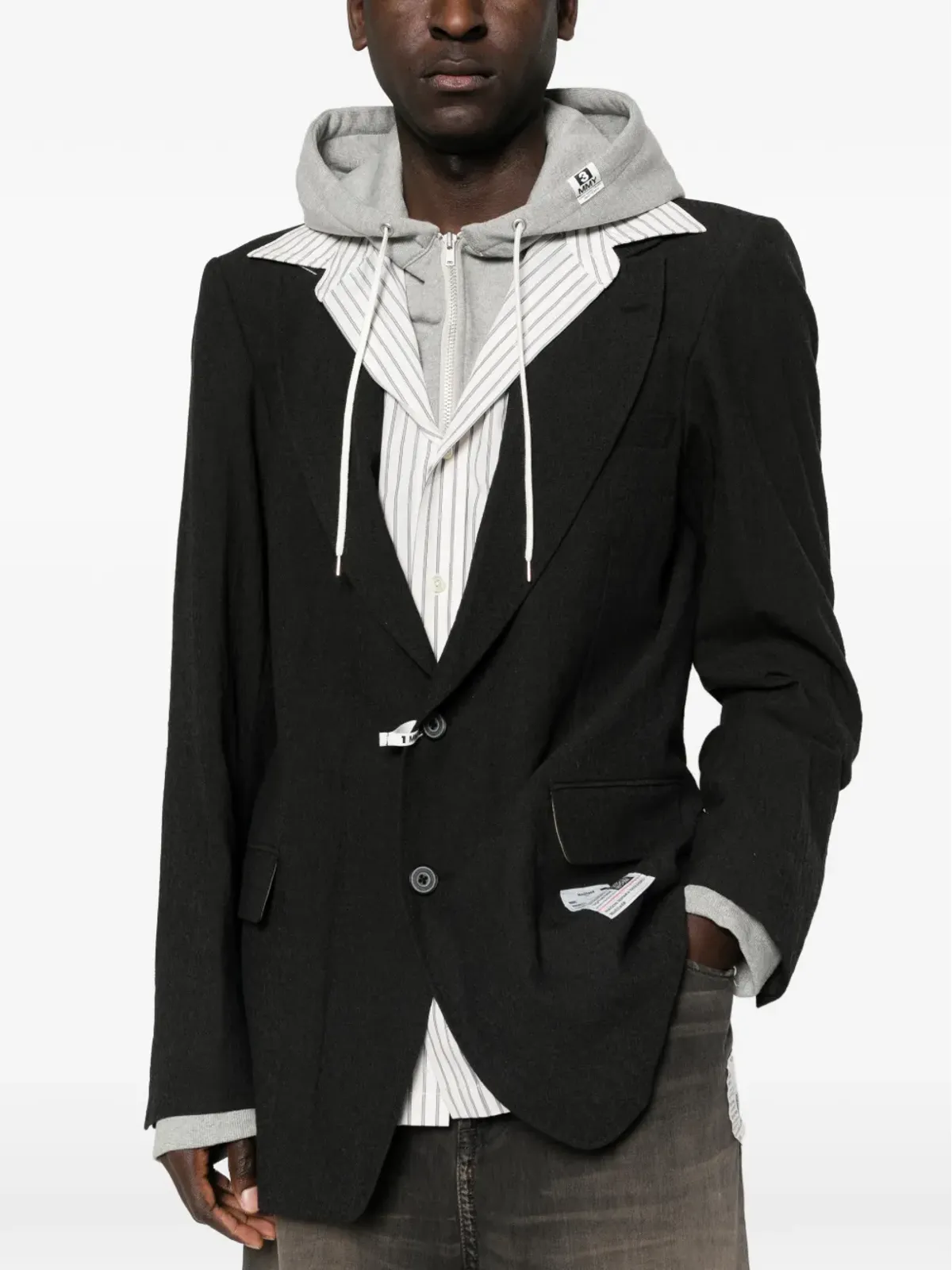 Maison MIHARA YASUHIRO layered blazer - 画像5