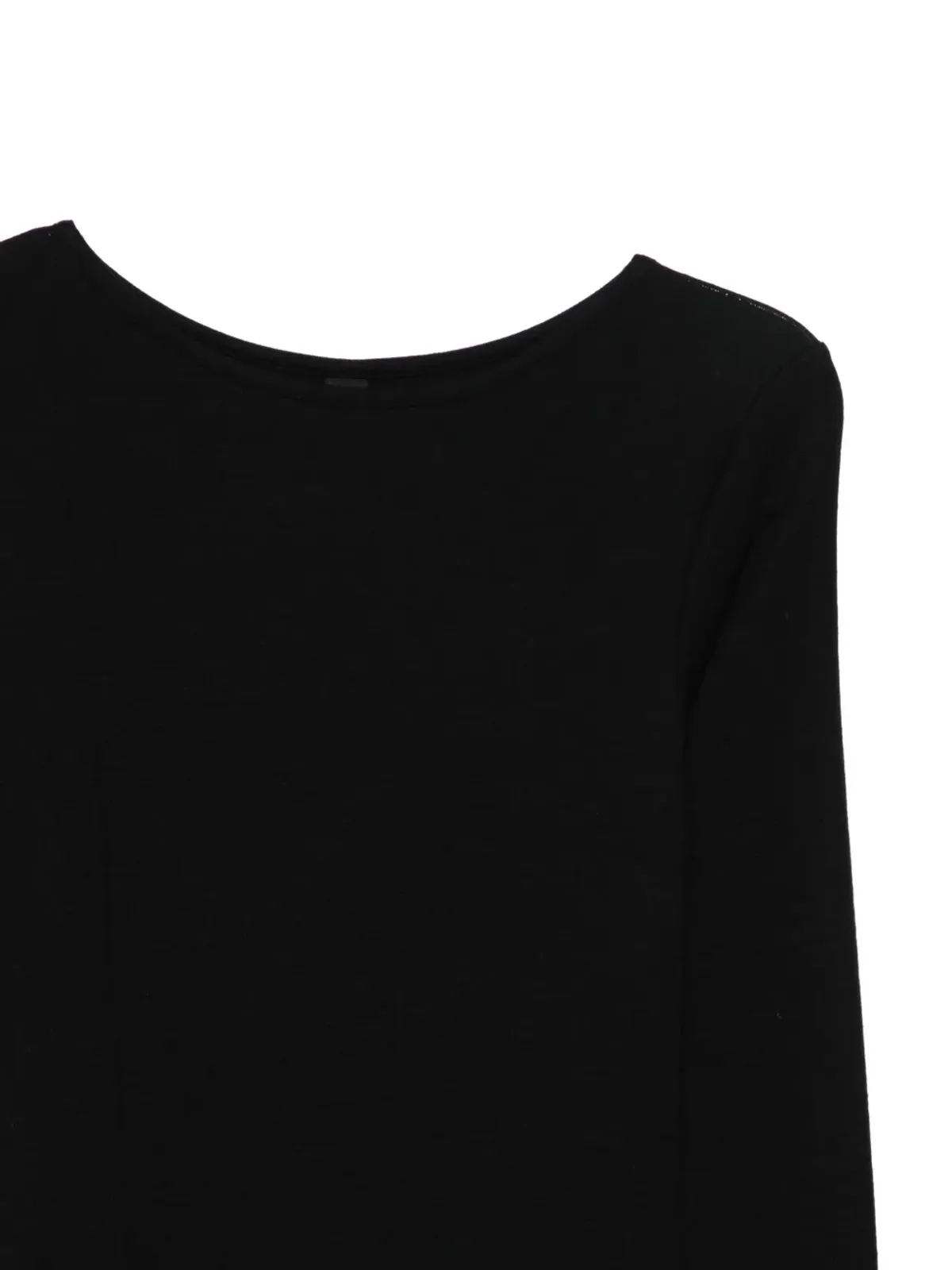 Yohji Yamamoto Pre-Owned 2000s long-sleeve dress - Black - 画像3