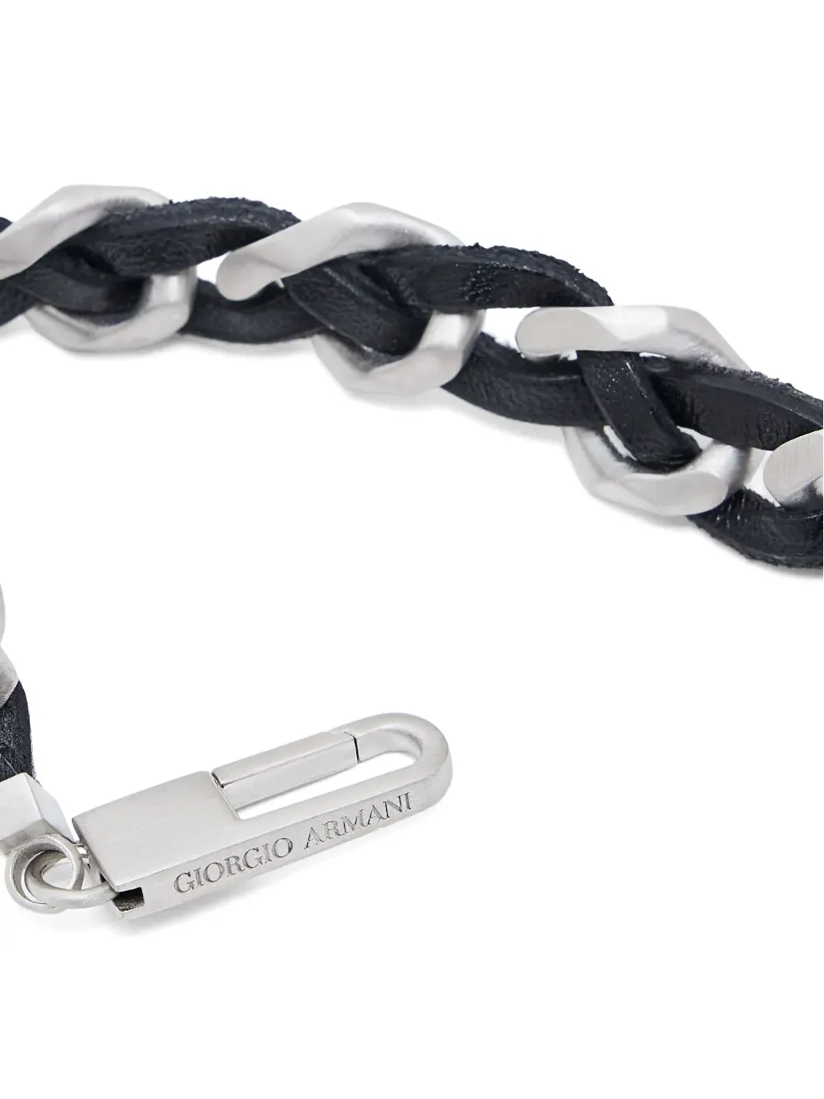 Giorgio Armani スターリングシルバー・チェーン ブレスレット - グレー - 画像3