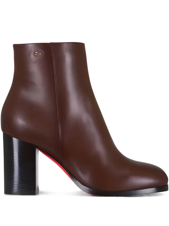 Santoni Santoni グラディス ブロックヒール アンクルブーツの商品画像