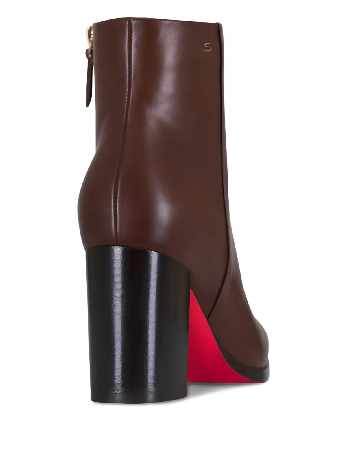 Santoni グラディス ブロックヒール アンクルブーツ - 画像3