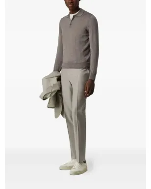 Canali ポロネック長袖セーター - サムネイル2