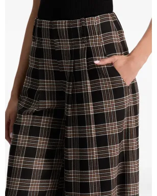 alice + olivia エロイーズ プリーツ チェックパンツ - サムネイル5