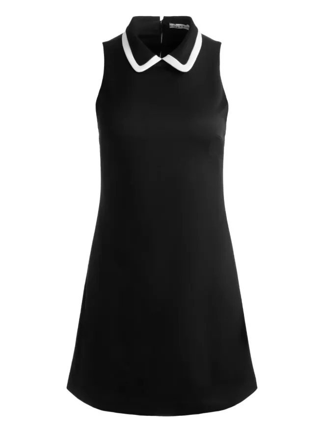 Alice + Olivia alice + olivia Velia ノースリーブミニドレス - ブラックの商品画像