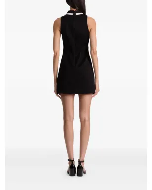 alice + olivia Velia ノースリーブミニドレス - ブラック - サムネイル4