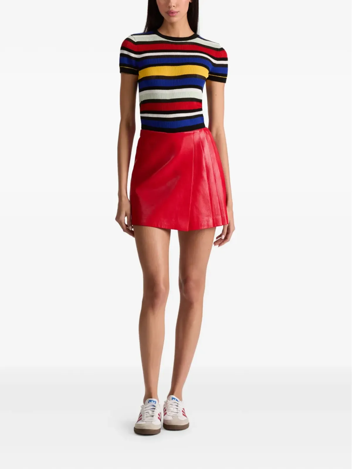 alice + olivia Toni Aライン ミニスカート - 画像2