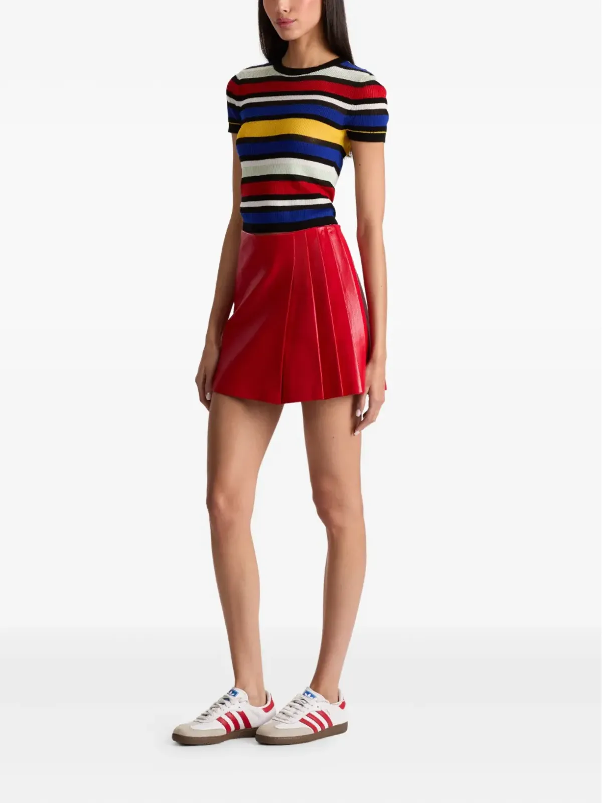 alice + olivia Toni Aライン ミニスカート - 画像3