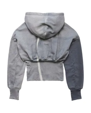 Eckhaus Latta Stadium Smog Snatched グレー フーディ - サムネイル2
