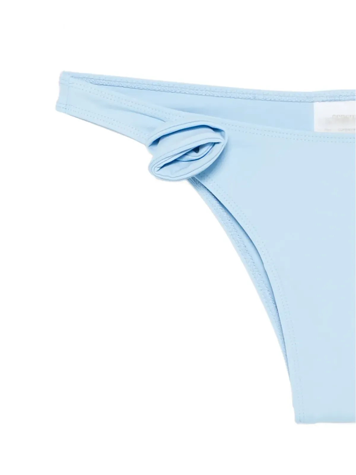 Coperni 花モチーフのディテール タイサイドビキニボトムス - ブルー - 画像3