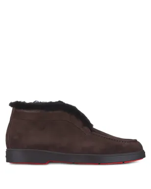Santoni フォーチュン シアリングトリム ローファー - サムネイル1