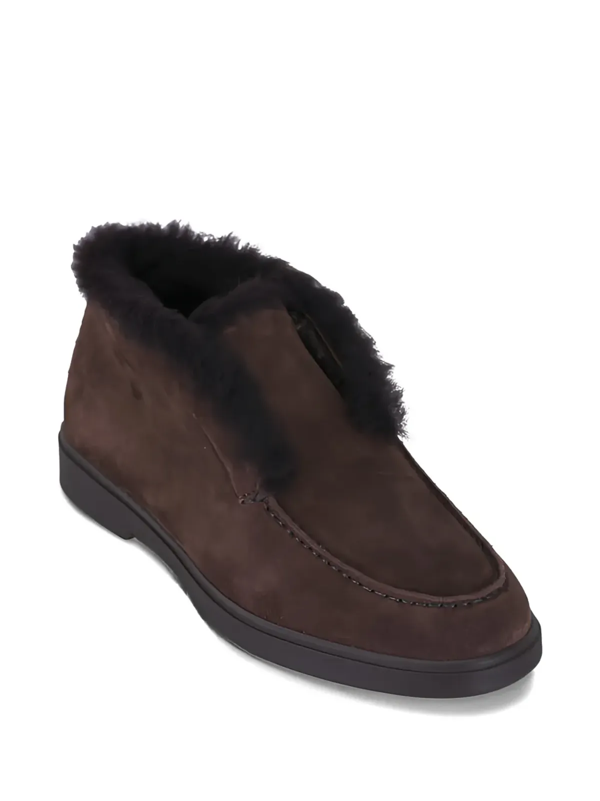 Santoni フォーチュン シアリングトリム ローファー - 画像3