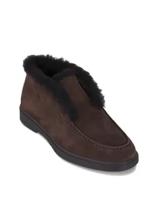 Santoni フォーチュン シアリングトリム ローファー - サムネイル3