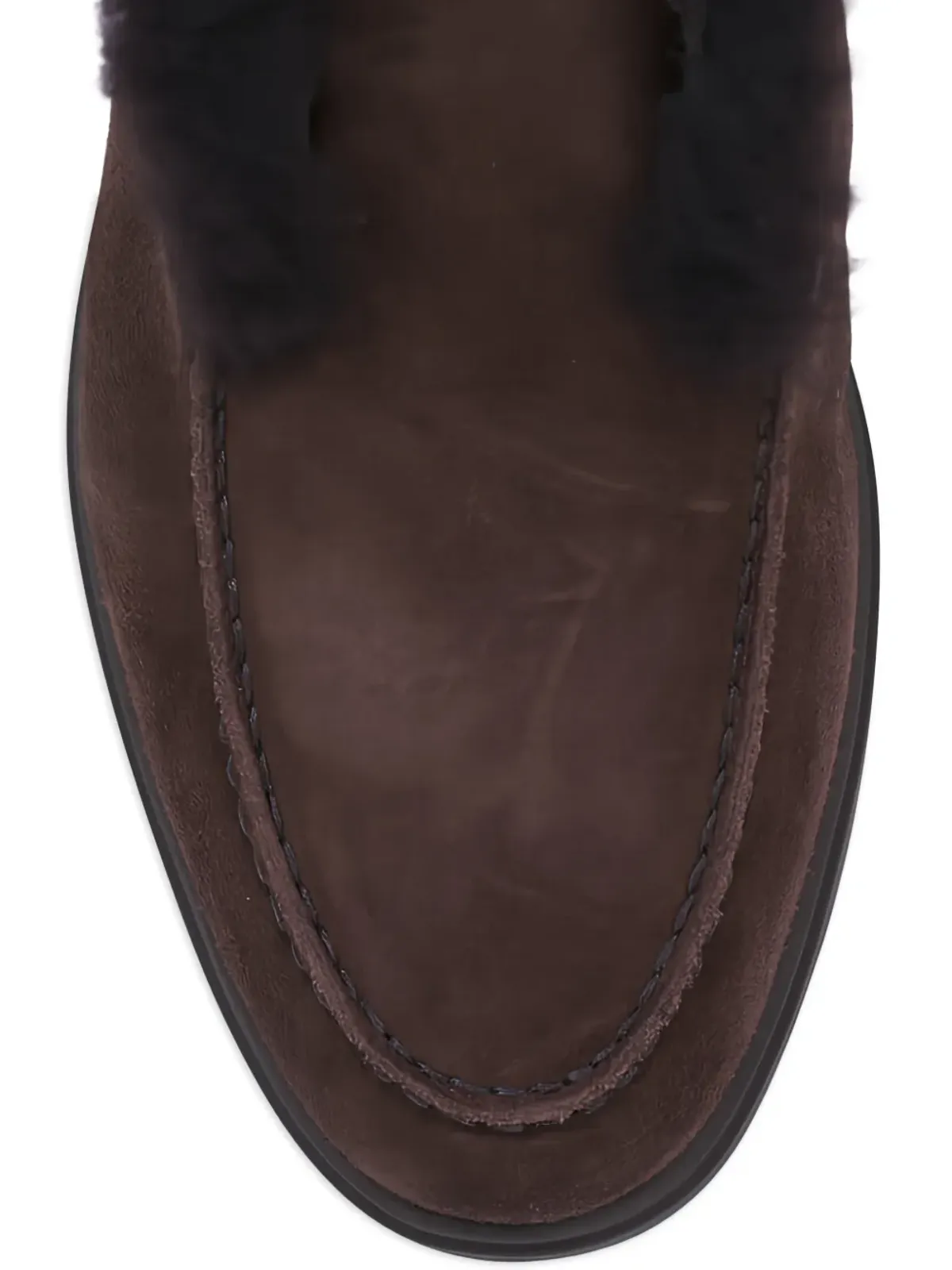 Santoni フォーチュン シアリングトリム ローファー - 画像4