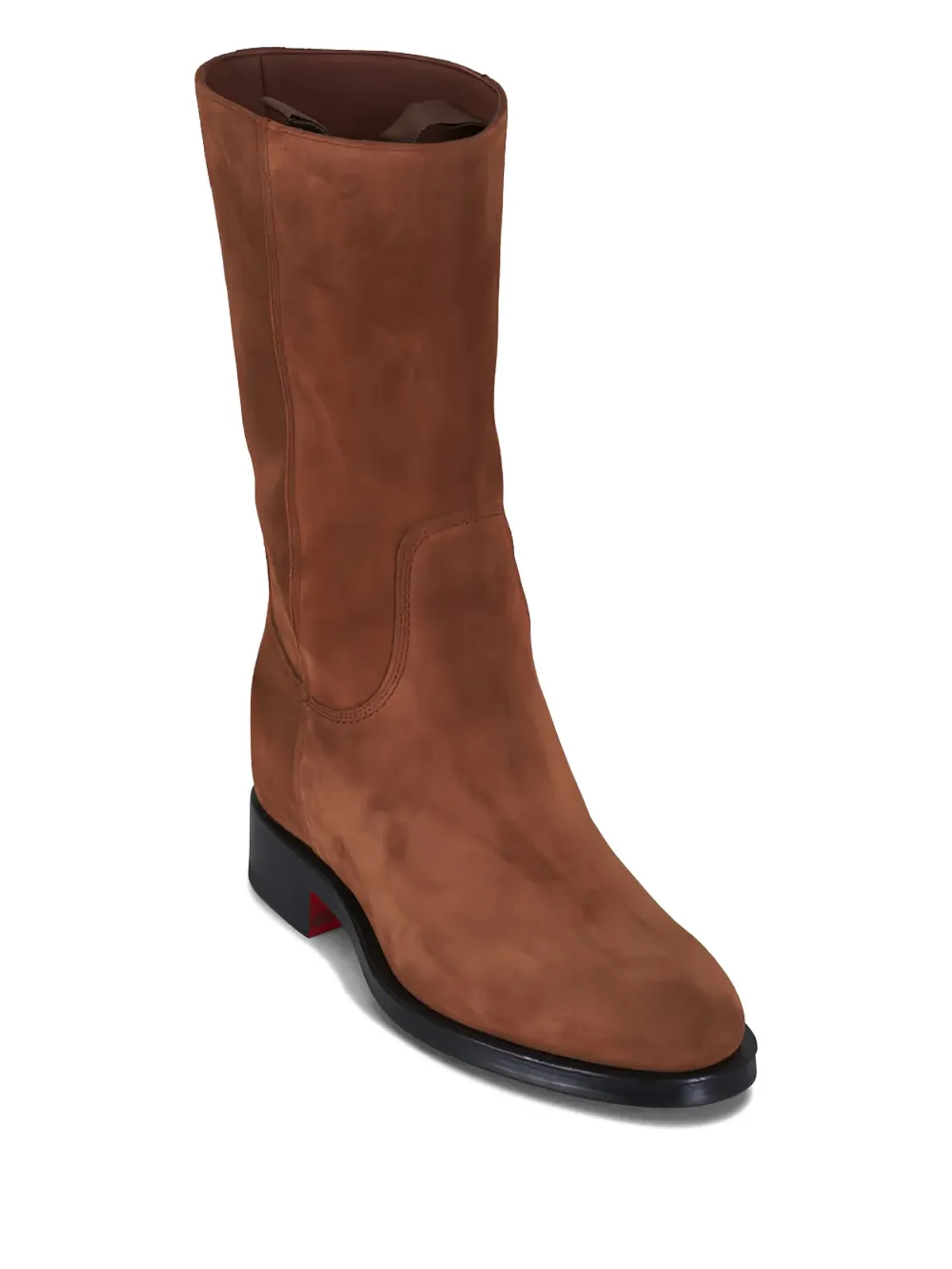 Santoni ラウンドトゥヒールブーツ - 画像2
