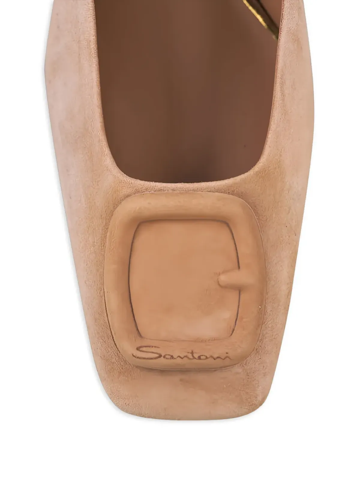 Santoni ペニーパンプス ブラウン - 画像4