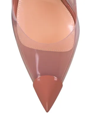 Gianvito Rossi Diana ポインテッドトゥ・スリングバック・サンダル（ピンク） - サムネイル4