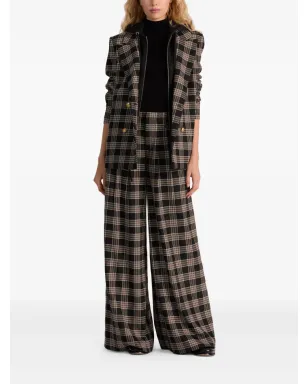 alice + olivia Jordan plaid ダブルブレストジャケット - サムネイル2