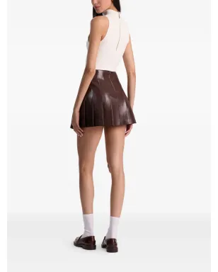 alice + olivia Carter プリーツミニスカート - サムネイル4
