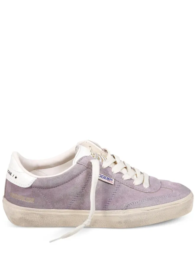 Golden Goose Golden Goose スエード レースアップ ロー・トップスニーカー - パープルの商品画像