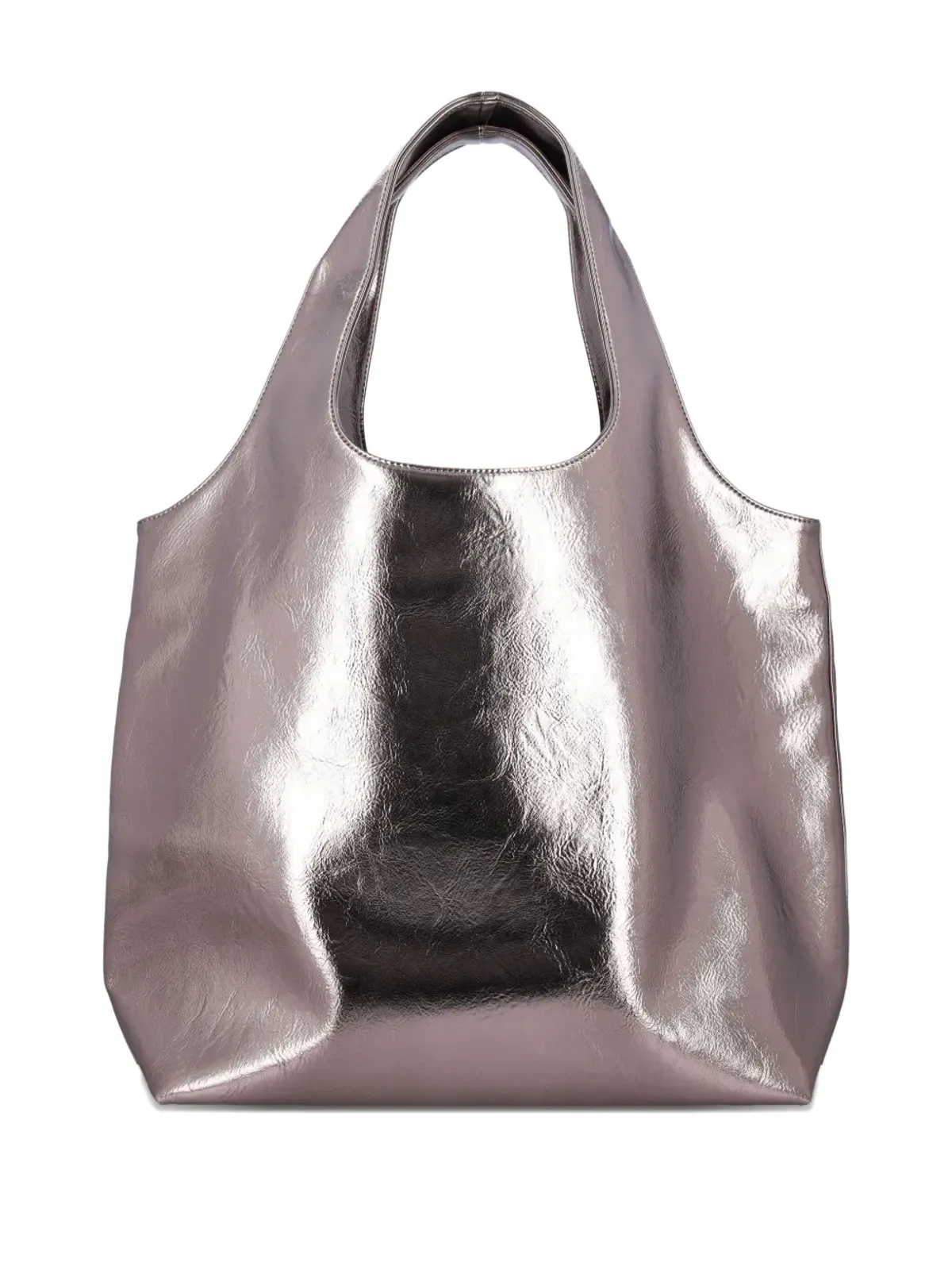 A.P.C. Ninon メタリック ロゴ トートバッグ - Gold - 画像3