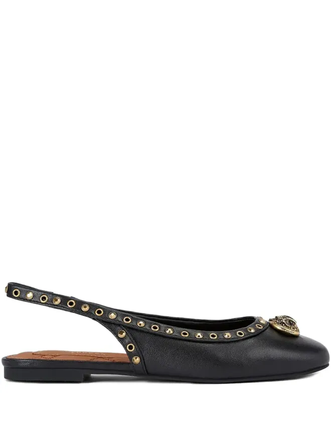 Kurt Geiger London Kurt Geiger London スタッズ付きバレエフラットの商品画像