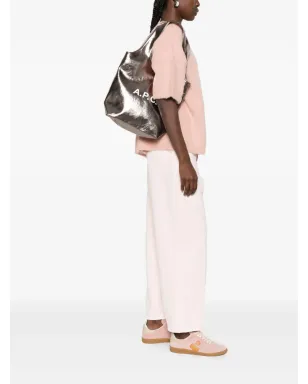 A.P.C. ニノン メタリック ロゴ トートバッグ - サムネイル2