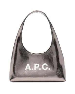 A.P.C. メタリックロゴ ショルダーバッグ - サムネイル1
