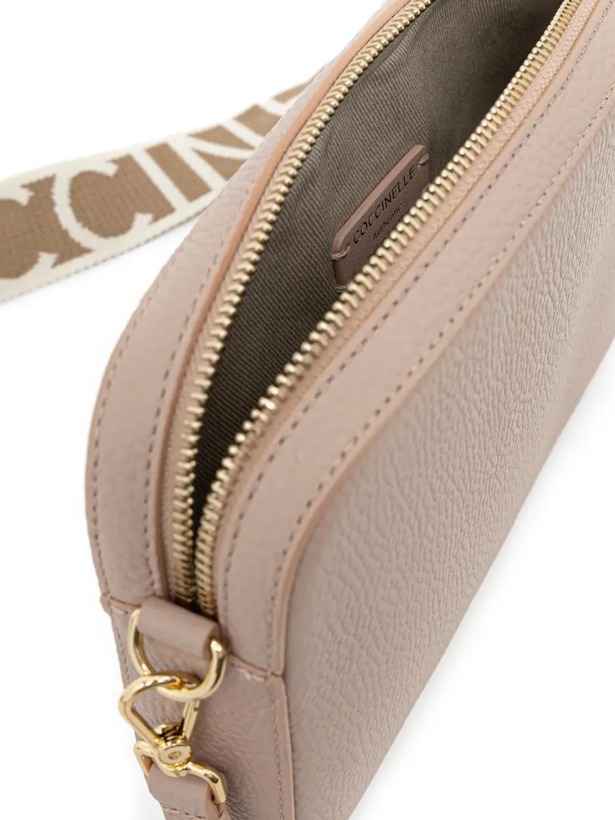 Coccinelle テベ 取り外し可能ストラップ付きサッチェル - 画像3