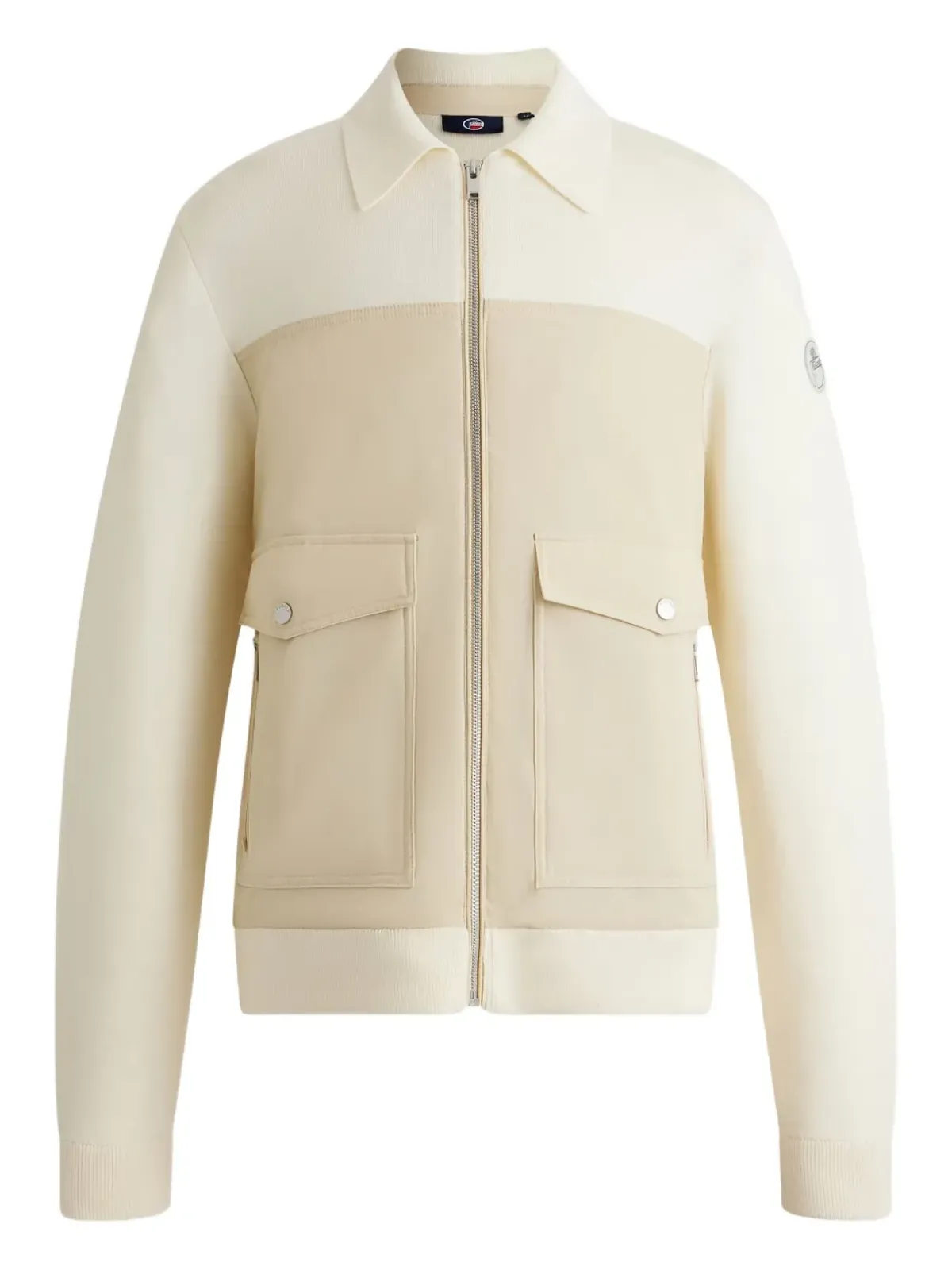 Fusalp wool panelled jacket - Neutrals - 画像1