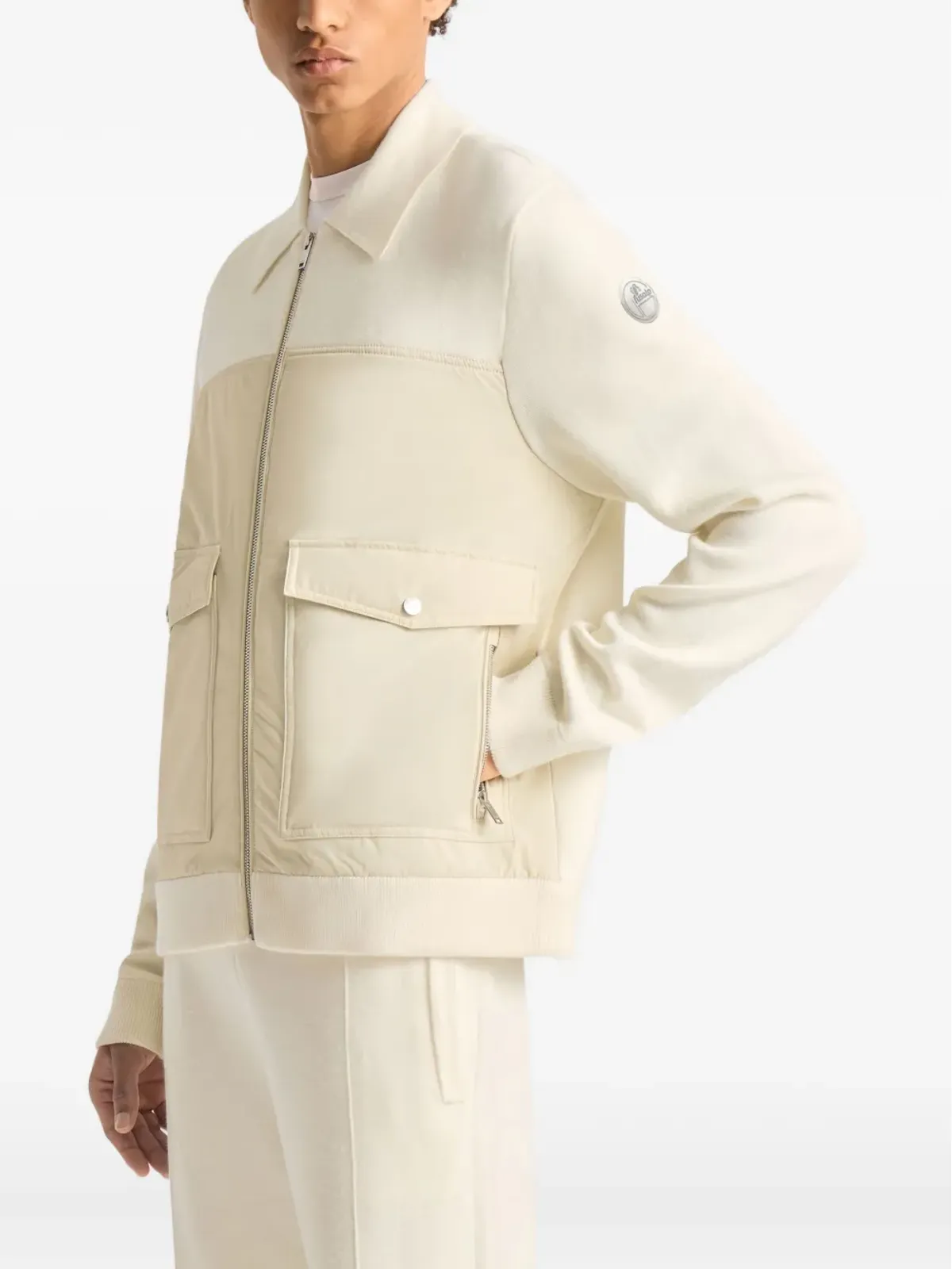 Fusalp wool panelled jacket - Neutrals - 画像4
