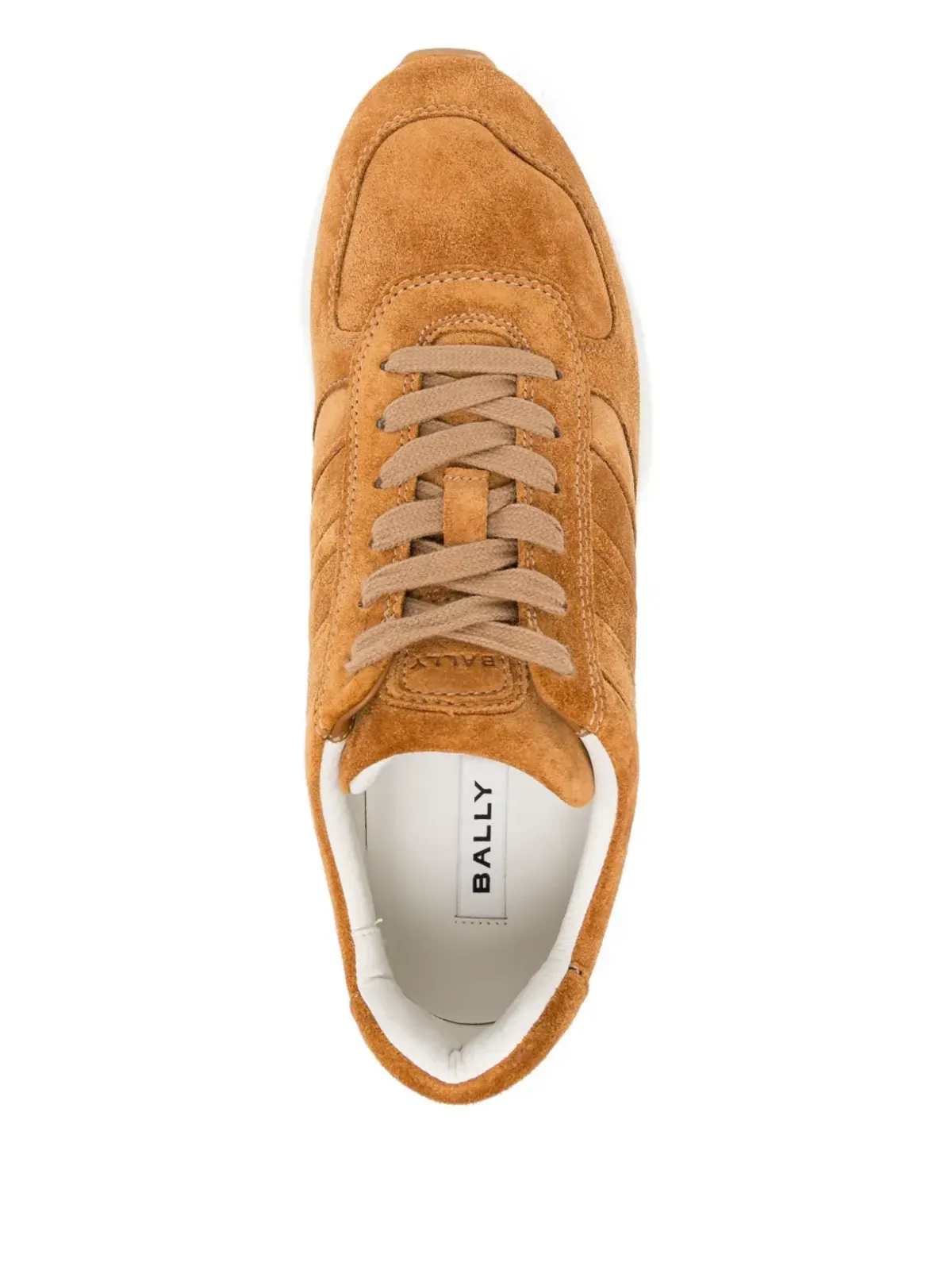 Bally レースアップパネルド トレーナー - ブラウン - 画像4