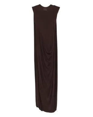 Jean Paul Gaultier ドレープ ノースリーブ マキシドレス - サムネイル1