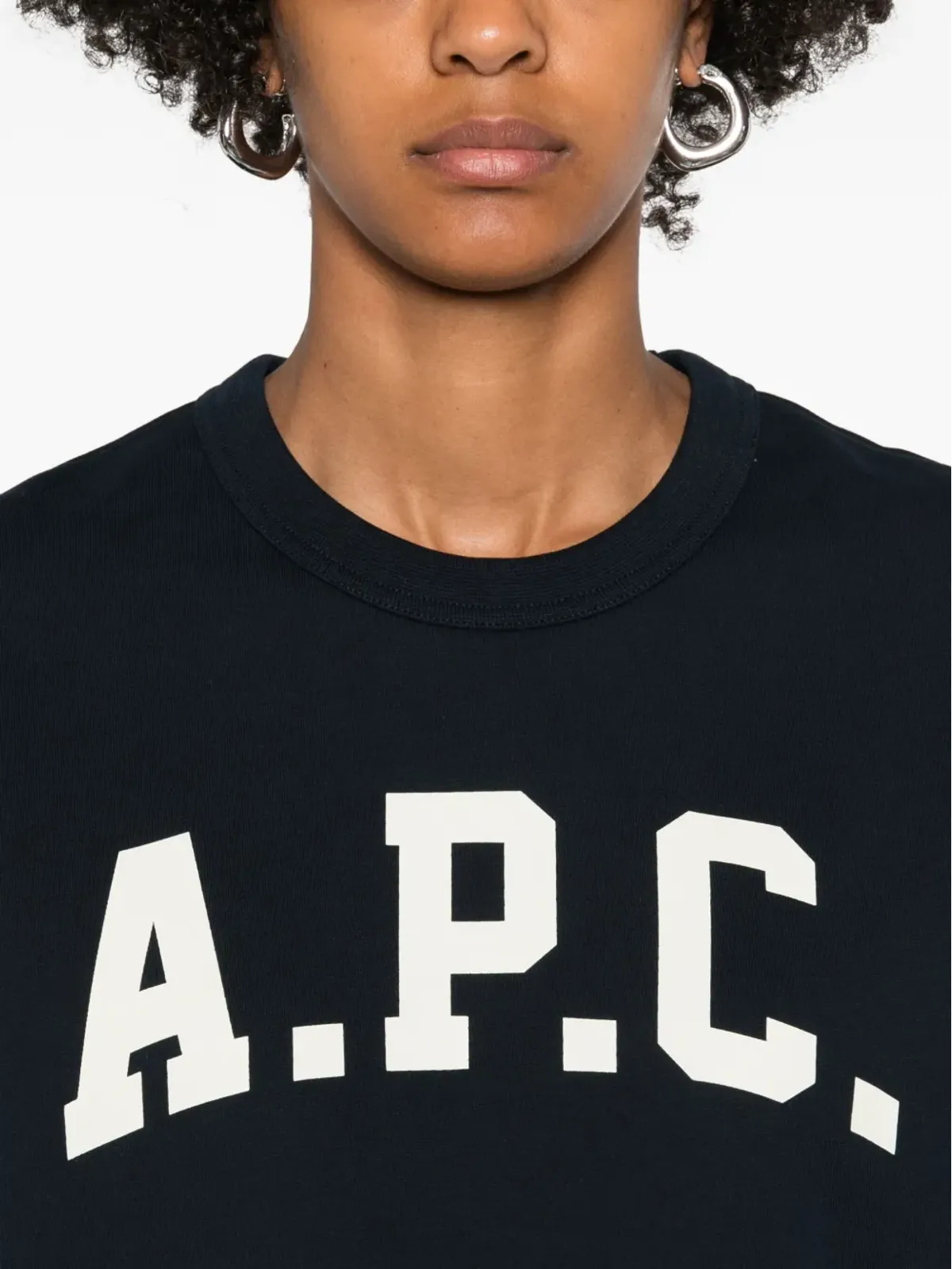 A.P.C. ロゴアップリケ スウェット - 画像5