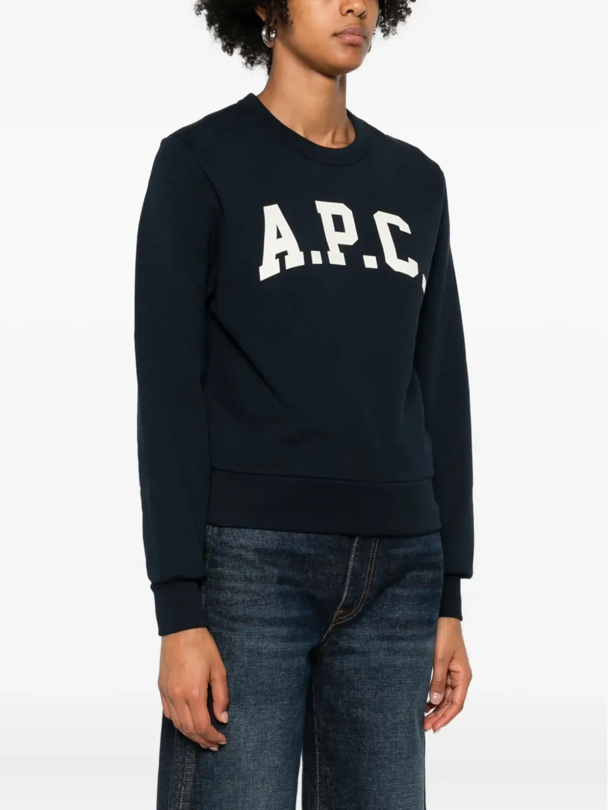 A.P.C. ロゴアップリケ スウェット - 画像3