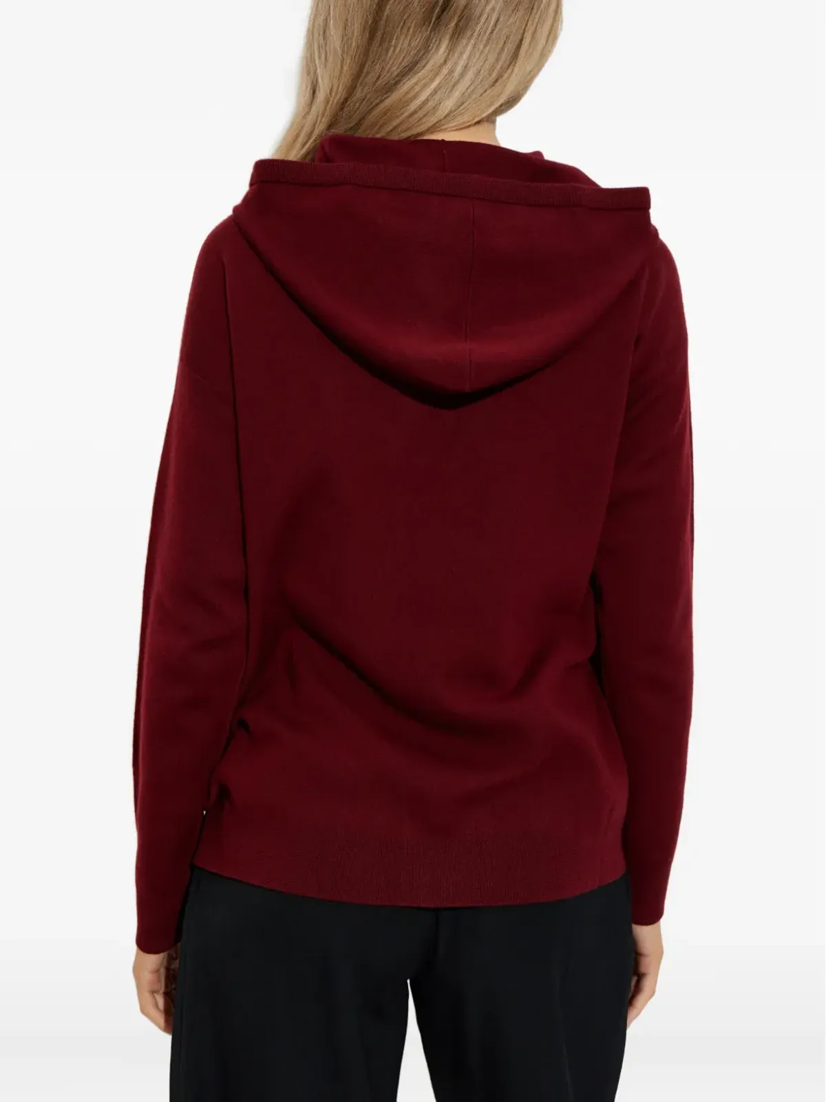 Max Mara ロゴディテール フード付きセーター - 画像4