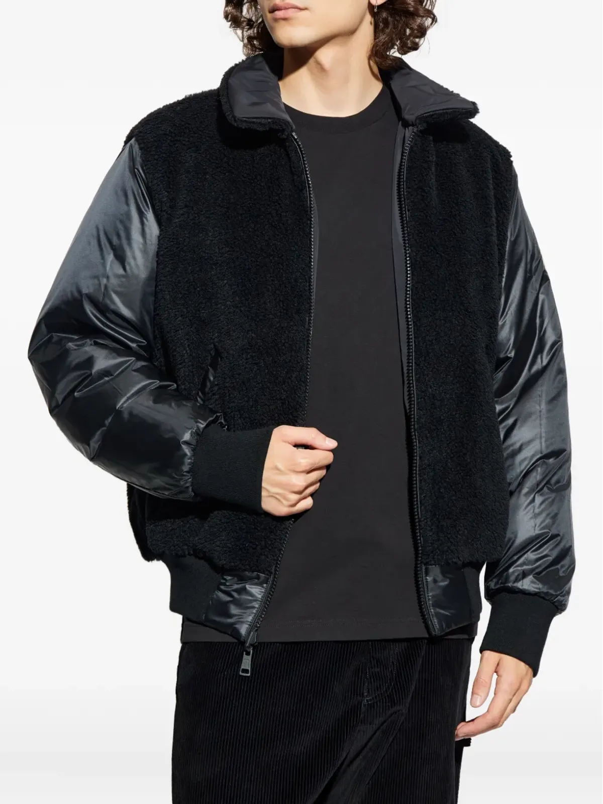 Moncler シェルパカラー ボンバー ジャケット - 画像3