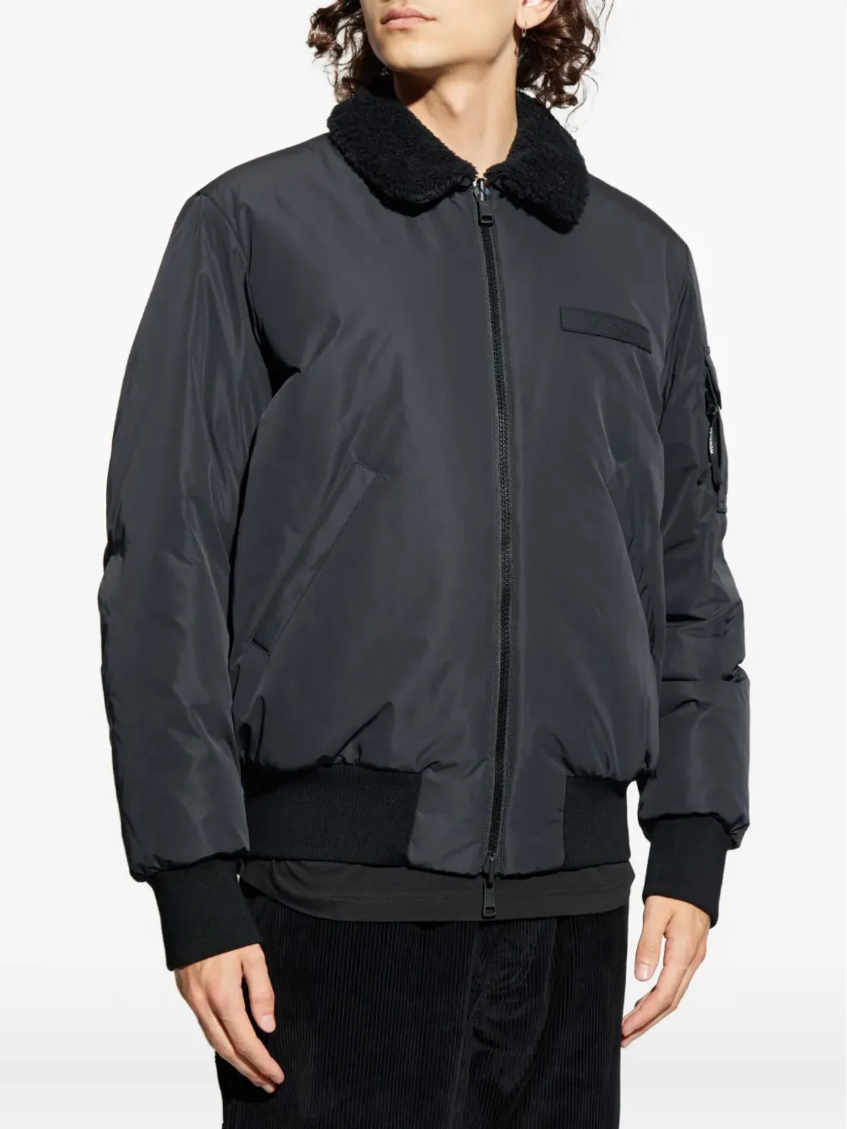 Moncler シェルパカラー ボンバー ジャケット - 画像4