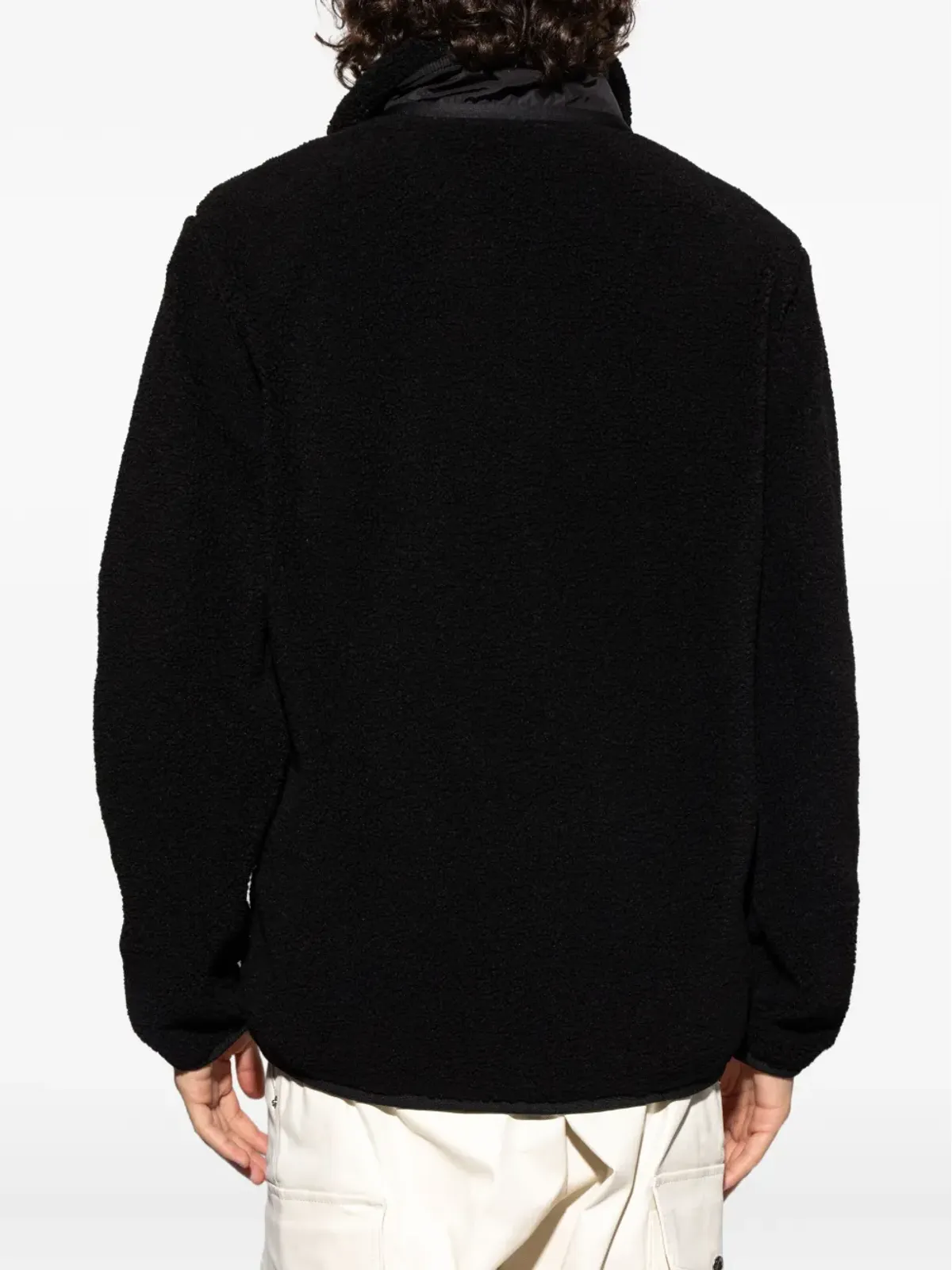 Moncler フリース パッチポケット セーター - ブラック - 画像4
