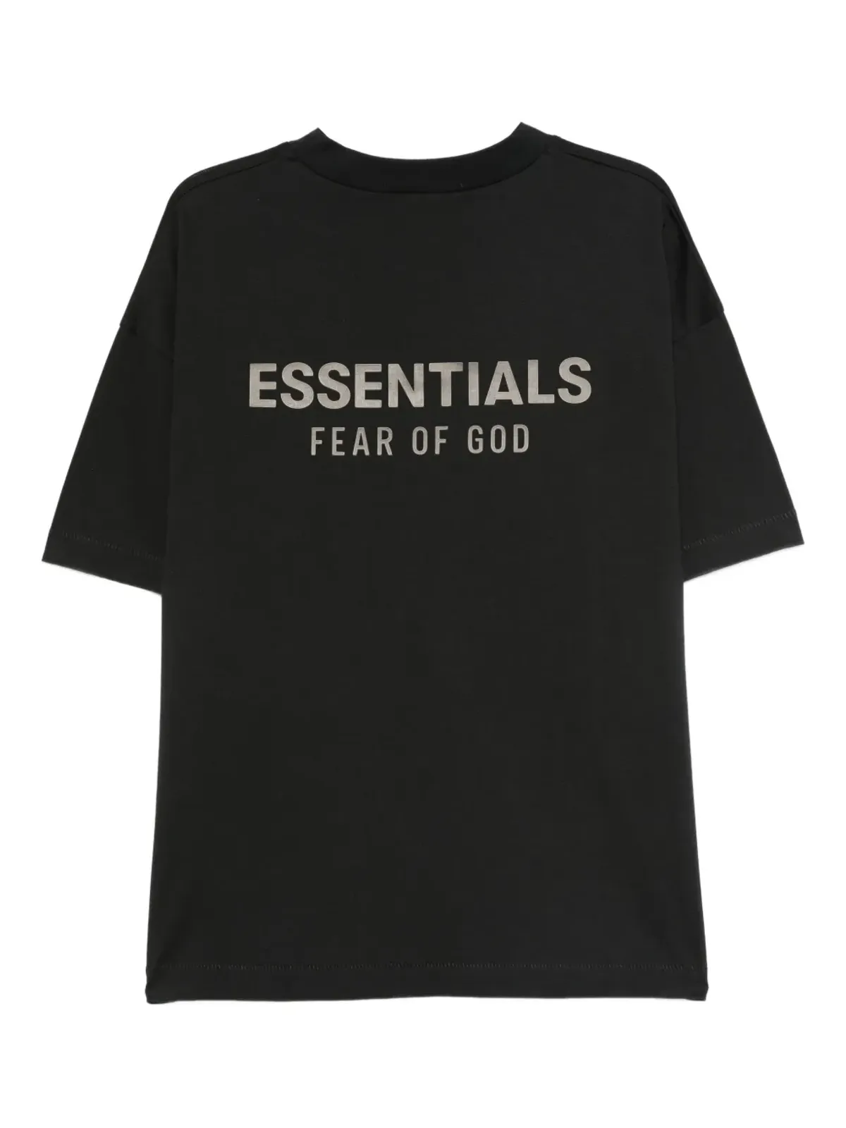 FEAR OF GOD ESSENTIALS ロゴプレート コットン Tシャツ - 画像2